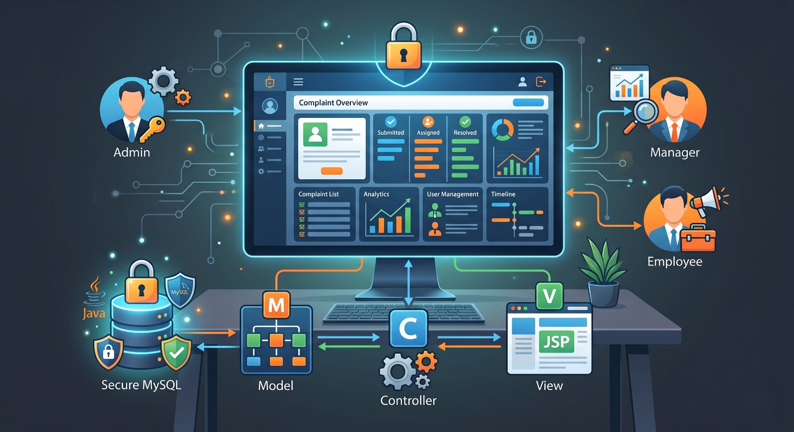 Complaint Computer System Tharindu Shehan | Full Stack Developer